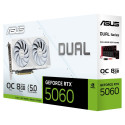 "RTX5060 8GB Asus DUAL GDDR7 white"