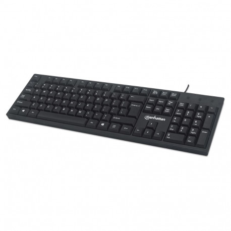 "MANHATTAN USB-Tastatur black"