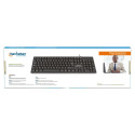 "MANHATTAN USB-Tastatur black"