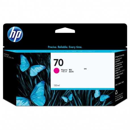 HP C9453A 70 magenta tint
