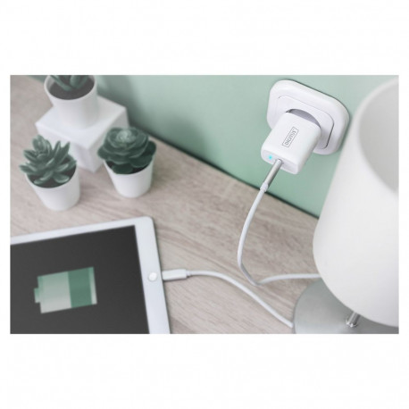 "Charger USB-C DIGITUS 20W PD3.0 weiß"