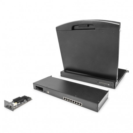 DIGITUS Professional 8-pordiline KVM Cat.5 moodul modulaarsele konsoolile
