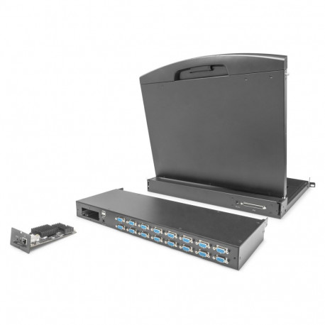 KVM-moodul 16-Port moduleeritud KVM-konsoolile
