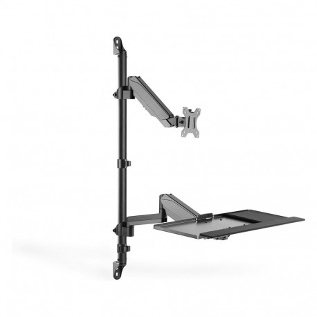 "Digitus DA-90372 Flexibler Steh-/ Sitz-Arbeitsplatz zur Wandmontage"