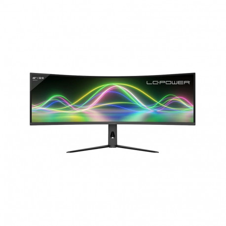 LC-Power 124,46cm (49") LC-M49QCK kaardus VA+DP+2xHDMI