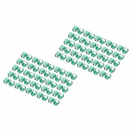 Digitus rohelised klambrid RJ45 patch-kaablitele, 100 tk