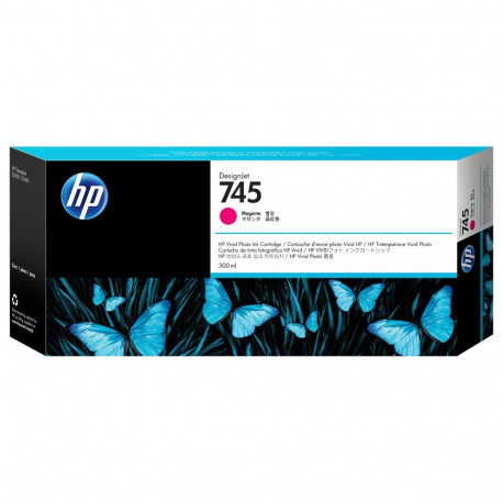 "HP 745 Tintenpatrone Magenta 300 ml"