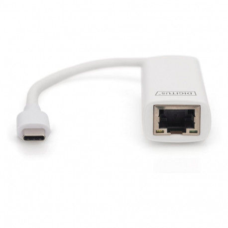 "DIGITUS Adapter USB3.0/C -> RJ45 Gigabit Ethernet St/Bu 20cm"