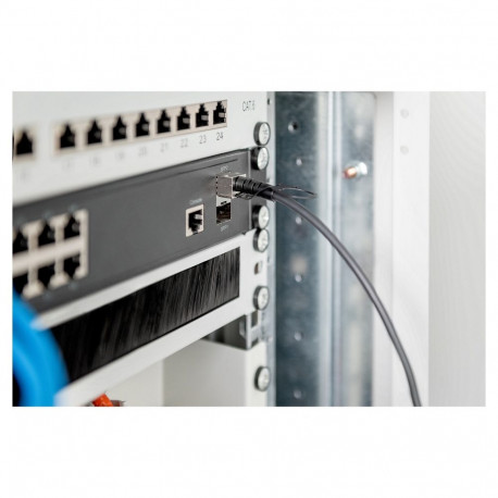 "Kabel SFP+ 10G DAC 10.0m schwarz AWG 24 MSA"