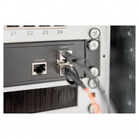 "Kabel SFP+ 10G DAC 1.0m schwarz AWG 30 MSA"