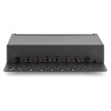 "DIGITUS Patchpanel 1HE 8-Port Cat6 geschirmt schwarz"