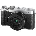 Fujifilm X-M1 + 16-50 мм + 27 мм, серебристый