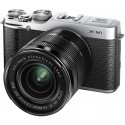 Fujifilm X-M1 + 16-50 мм + 27 мм, серебристый