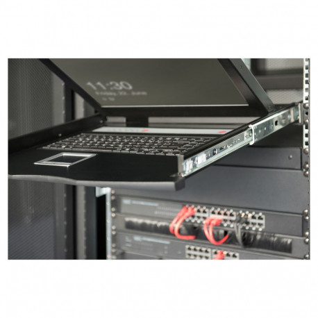 "DIGITUS Modulare Konsole 17""TFT,1-Port KVM&Touchpad,Türkei"