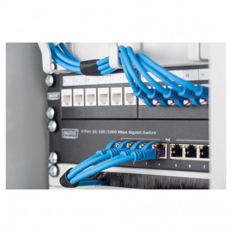 "DIGITUS Switch 8-Port Gigabit Unmanaged schwarz"