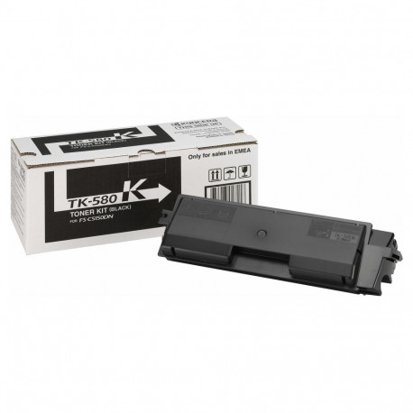 "Kyocera Toner TK-580K Schwarz bis zu 3.500 Seiten gem. ISO/IEC 19798"