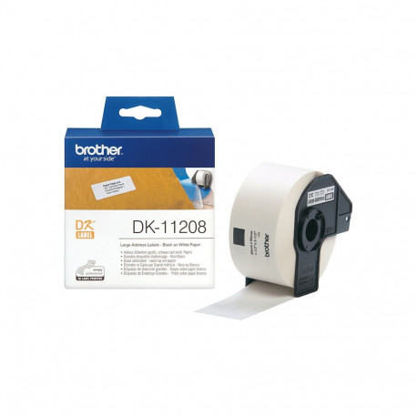 Brother DK11208 aadressietiketid, 400 lehte