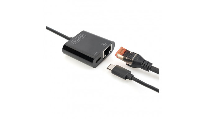 DIGITUS USB Type-C Gigabit Ethernet adapter PD-tugiga