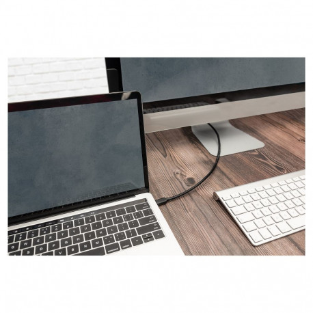 "DIGITUS USB 3.1 Anschlusskabel Typ C -C St/St 1.0m, sw"