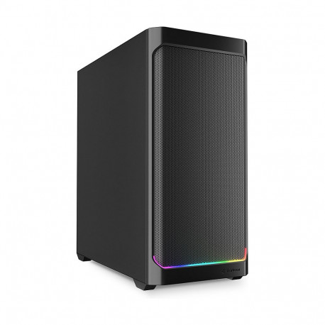 "Sharkoon AK4 RGB ATX 1xMetall Black"