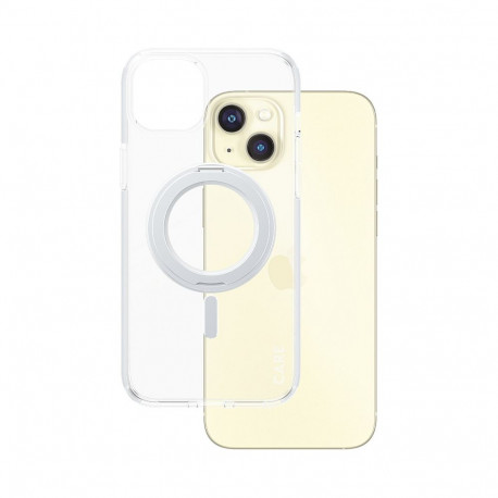 "CARE Case Silver Kickstand & MagSafe iPhone 15 Plus"
