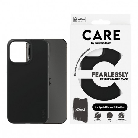 "CARE Case Fashion Black iPhone 15 Pro Max"