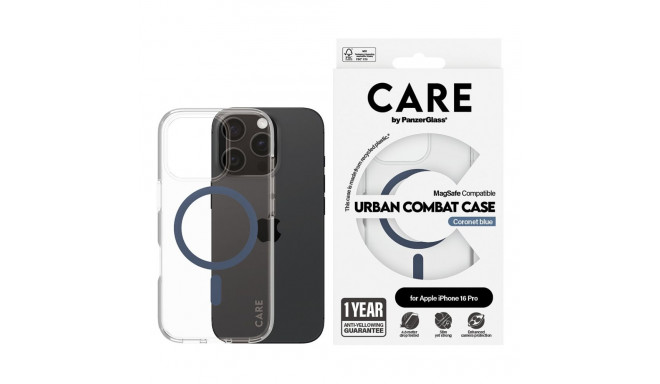 CARE iPhone 16 Pro sinine MagSafe lipulaeva ümbris