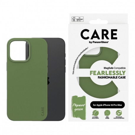 CARE Case stiilne roheline MagSAFE iPhone 16 Pro Max ümbris