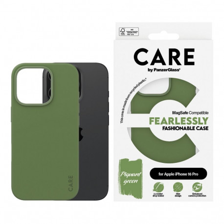 CARE moekas roheline MagSAFE ümbris iPhone 16 Pro