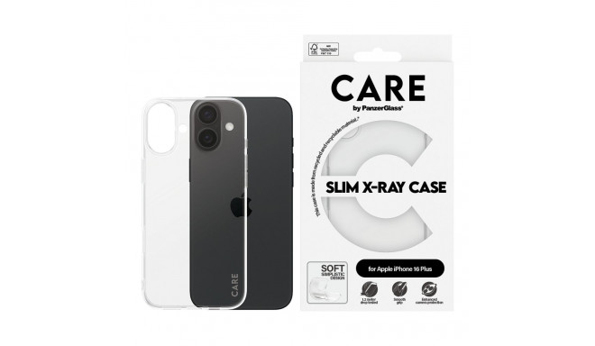 "CARE Case Fashion X-Ray Soft Basic iPhone 16 Plus"