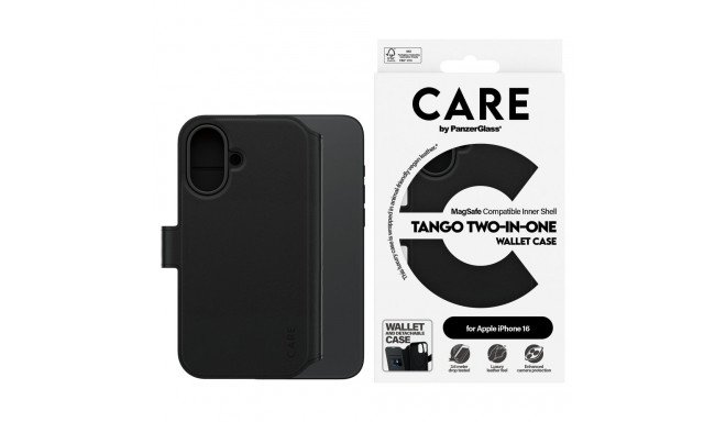 "CARE Case Feature Tango 2-in-1 Wallet Case iPhone 16"