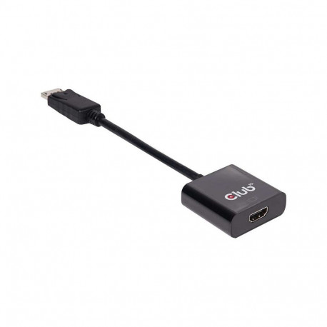 Club3D aktiivne DisplayPort - HDMI 2.0 3D 4K60Hz adapter, kilepakend