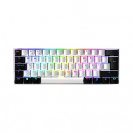 Sharkoon SKILLER SGK50 S4 valge (IT-paigutus, Kailh Red)