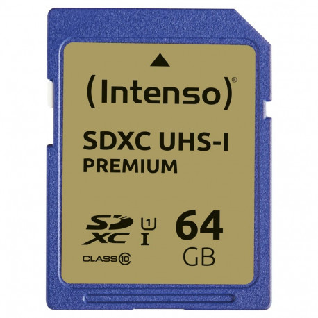 "CARD 64GB Intenso 3421490 Premium 45MB/s - UHS-I"