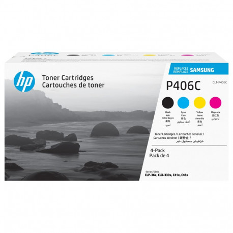 "SAMSUNG original Toner cartridge LT-P406Cartridge/ELS 4-pk CartridgeYMK Toner cartridge SU375A"
