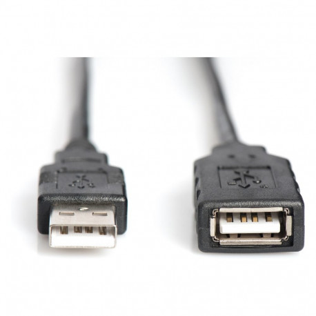 DIGITUS USB 2.0 pikenduskaabel tüüp A-A pistik/pesa 15m, must