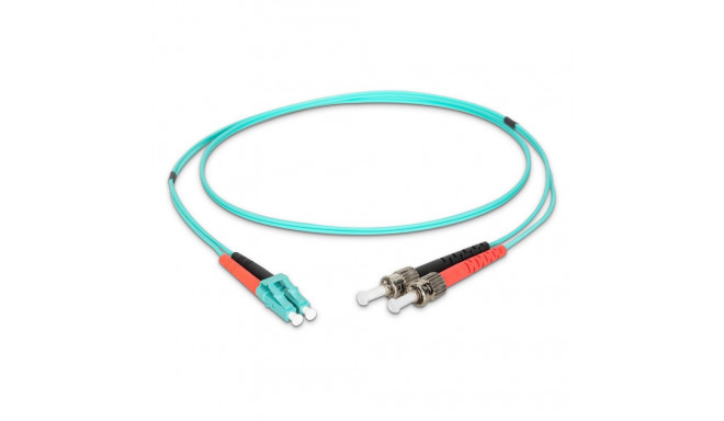 "DIGITUS LWL Patchkabel LC -> ST 1.00m Multimode Duplex OM3"
