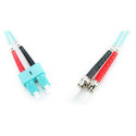 "DIGITUS LWL Patchkabel ST -> SC 2.00m Multimode Duplex OM3"