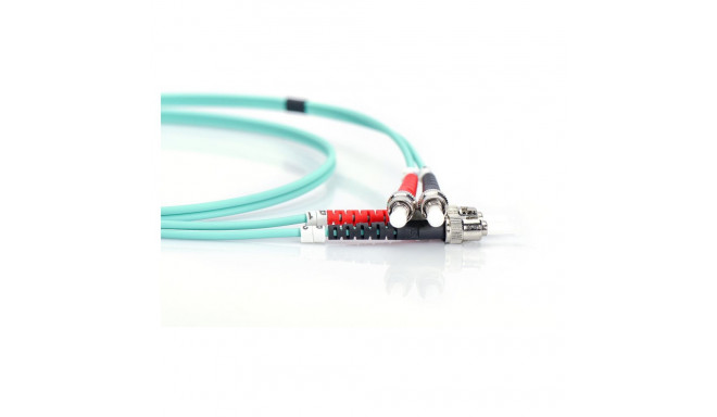 "DIGITUS LWL Patchkabel ST -> ST 10.00m Multimode Duplex OM3"