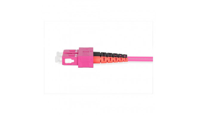 "DIGITUS LWL Patchkabel LC -> SC 1.00m Multimode Duplex OM4"