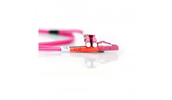 DIGITUS optiline patch-kaabel LC-LC 3.00m Multimode Duplex OM4
