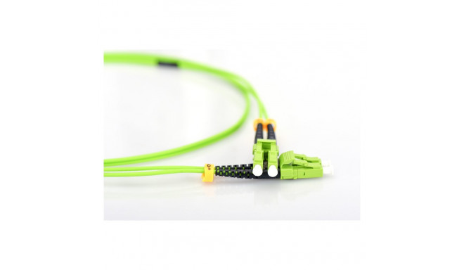 "DIGITUS LWL Patchkabel LC -> LC 10.00m Multimode Duplex OM5"