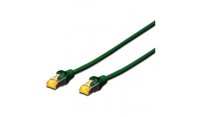 "DIGITUS CAT 6A S/FTP Patchkabel, 1m, grün"