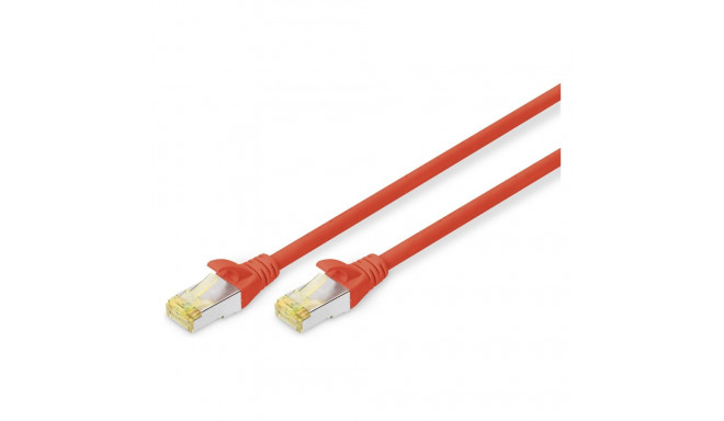 "DIGITUS CAT 6A S/FTP Patchkabel, 0,5m, rot"