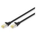 "DIGITUS CAT 6A S/FTP Patchkabel, 0,25m, schwarz"