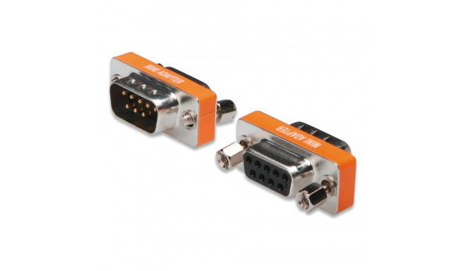 "DIGITUS Mini-Null-Modem-Adapter D-Sub9 M/F"
