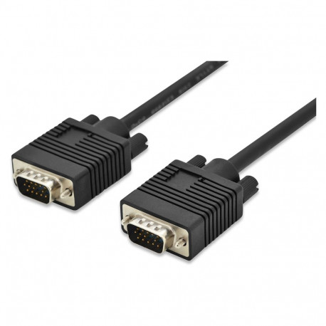 DIGITUS VGA-monitori ühenduskaabel HD15/St-HD15/St 5m must