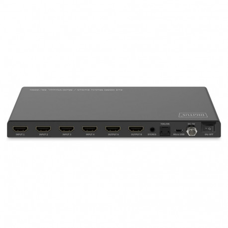DIGITUS HDMI maatrikslüliti 4K/30Hz, 4x2