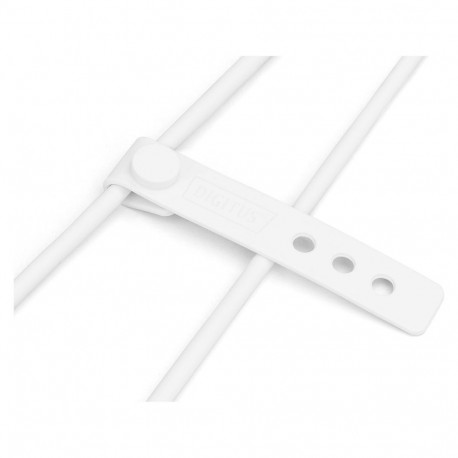 DIGITUS USB 2.0 A-Lightning silikoonkaabel 1m MFI valge