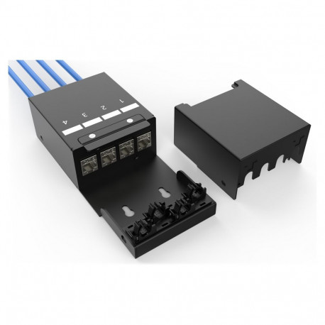 "DIGITUS Konsolidierungspunkt-Box 4Ports Keystone Module"